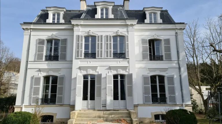 ravalement de facade haut de gamme pour cet hotel particulier 2